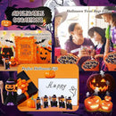 50 Pcs Halloween Mini Figurines Tiny Pumpkin Figures to Hide and Seek Rubber Wizard Miniatures Ornaments Gifts for Halloween Party Favors Table Decorations(Wizard) by CozyNest Decor