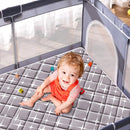Baby Play Mat - 79" X 63",Premium Thicker Foam One-Piece Crawling Mat, Machine Washable, Extra Large Anti-Slip Activity Playmat for Babies, Toddlers & Infants by TinyTreasures Baby Boutique