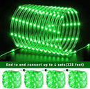 100FT 300 LED Rope Lights for Outside, St. Patrick Day String Lights Indoor with Waterproof 8 Modes, Connectable Plug in Fairy Twinkle Lights for Outdoor Patio Pool Party Holiday Decorations, Green by GreenHaven Gardens