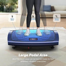 MERACH Vibration Plate Exercise Machine, 3D & 4D Vibration Plate with 2 Tension Ropes LED Display, Whole Body Vibration Platform for Women Men, Exercise Equipment for Home by CozyNest Decor
