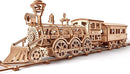 Wood Trick Wooden Toy Train Set with Railway - 34x7″ - Locomotive Train Toy Mechanical Model Kit - 3D Wooden Puzzles for Adults and Kids to Build - Engineering DIY Models for Adults to Build by TinyTreasures Baby Boutique