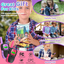 Vvinca Rechargeable Walkie Talkies for Kids, Toys for Ages 5-7 Birthday Gift for 3-12 Year Old Girl Boy with Flashlight 22 Channel 2 Way Radio 3 Mile Long Range Walkie Talkie for Outdoor Game Camping by TinyTreasures Baby Boutique