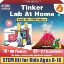 Butterfly EduFields 200+ Jumbo STEM Projects Kit for Kids Age 12-14 | Engineering & Science Experiments for 8-12 Year Olds | Electronics Circuits | Best Birthday Gift for Kids Age 12-14 by TinyTreasures Baby Boutique