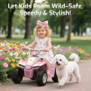 Gotrax RT1 Ride on Toys for Toddlers 1.5-3, Safe 12V Lead-acid Battery up to 80 Minutes, Forward/Reverse 2 Gears, Max 1.5MPH Speed&8" Big Tire, Electric Vehicle ATV Car Best Gift for Age1.5–3 Boy Girl by TinyTreasures Baby Boutique