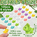 Soaoo 120 Pcs Mini Dinosaur Figures Mini Resin Dinosaur Figures Tiny Resin Animals Miniature Fairy Figurines Cute Micro for Ornaments DIY Fairy Miniature Garden Moss Landscape Craft for Home Decor by GreenHaven Gardens