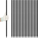 24 inches Straight Rebar Stakes 18-Pack Ground Stake Heavy Duty Metal Steel Spikes for Gardening, Concrete Forming and Camping Tent by CozyNest Decor