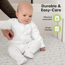 KeaBabies 2-Pack Organic Crib Sheets for Boys, Girls - 52x28 Fitted Crib Mattress Sheet Neutral, Breathable Jersey Cotton Cover for Baby Bed, Toddler Mattress, Soft & Cute Prints (KeaPixel) by TinyTreasures Baby Boutique