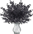 Sggvecsy 15 Pcs Babys Breath Artificial Flowers Gypsophila Bouquets Bulk Real Touch Fake Silk Flowers for Home Halloween Wedding DIY Floral Arrangement Table Centerpiece Festival Decoration (Black) by CozyNest Decor