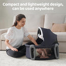 Pamo babe Portable Bassinet and Play Space Baby Dome with Toys and Canopy Travel Crib for Newborn by TinyTreasures Baby Boutique
