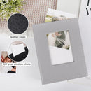 RECUTMS Photo Album 4x6 52 Photos, Leather Cover Small Capacity Wedding Family for Graduation Anniversary Family Wedding Baby Holds 52 Vertical 4x6 Pictures(Grey) by TinyTreasures Baby Boutique