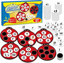 Alphabet Games Letter Learning Toys ABC Flash Cards for Toddler, Speech Therapy Alphabet Matching Game for Kids, Homeschool Supplies Kindergarten Preschool Classroom Must Haves by TinyTreasures Baby Boutique
