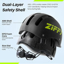 ZIFFY Kids/Toddler Bike Helmet, Adjustable, Lightweight, Safety Certified Scooter Helmet for Boys & Girls with Washable Inner Lining, 2 Sizes, 4 Colors – Fits Toddlers to Youth by TinyTreasures Baby Boutique