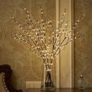 Fudios Lighted Branches Plug in 32IN 200 LED Mantle Winter Decor, Brown Twig Branch Lights for Christmas Holiday Party Indoor Outdoor by CozyNest Decor