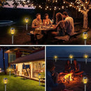 8 Pack Led Solar Torch Light with Flickering Flame Outdoor Waterproof Solar Flame Torch Garden Lights for Outside Yard Pathway Decoration by GreenHaven Gardens