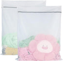 Vivifying Extra Large Mesh Laundry Bag, 2 Pack XXL Oversize Honeycomb Mesh Wash Bags for Washing Machine, Coats, Stuffed Toys, Blanket, Bedding, Sweater, Delicates Clothes (27 x 35 Inches) by TinyTreasures Baby Boutique