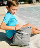 ALVABABY 2pcs Cloth Diaper Wet Dry Bags Waterproof Reusable with Two Zippered Pockets Travel Beach Pool Daycare Soiled Baby Items Yoga Gym Bag for Swimsuits or Wet Clothes LZD2122 by TinyTreasures Baby Boutique