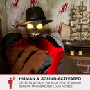Haunted Hill Farm Life-Size Animatronic Coatrack Monster by Tekky Halloween Decoration with Motion-Activated Sounds by CozyNest Decor