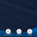 Utopia Bedding Waterproof Mattress Protector Full Size, Premium Terry Mattress Cover 200 GSM, Breathable, Fitted Style with Stretchable Pockets (Navy Blue) by TinyTreasures Baby Boutique