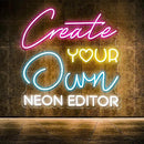 Custom Neon Signs for Wall Decor, CUSTOMNEON Personalized Neon Signs Customizable for Wedding Birthday Prom Party, Custom Neon Lights for Bedroom Bar Studio Beauty Salon Business Shop by CozyNest Decor
