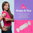 BioSwiss Bandages, Sweet Candies Shaped Self Adhesive Bandage, Latex Free Sterile Wound Care, Fun First Aid Kit Supplies for Kids and Adults, 24 Count by TinyTreasures Baby Boutique