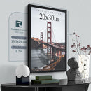20x30 Poster Frame Set - 3 Pack, Textured Black Solid Wood Picture Frame, Wall Gallery Frame - Wall Hanging by CozyNest Decor