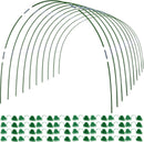 MAXPACE Greenhouse Hoops for DIY 2.8ft or Wider Grow Tunnel, Rust-Free Fiberglass Support Hoops Frame for Garden Fabric, DIY Plant Support Garden Stakes, Gardening Supplies, 50pcs by GreenHaven Gardens