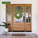 24 Inch Eucalyptus Greenery Wreaths for Front Door, Large Artificial Outdoor Spring Summer Wreath for Porch, Window, Farmhouse, Home Decor - All Seasons by CozyNest Decor