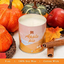 Set of 6 Fall Scented Candles 9 oz Aromatherapy Non Toxic Soy Wax Birthday Candles for Halloween Christmas Easter, Birthday Gifts for Women Men Back to School Gifts for Students, 6 Warmful Scents by CozyNest Decor