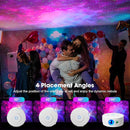Laser Safety Certified Starry Sky Projector, 3+1 Control Modes 16M Color Adjustable Nebula via Mobile App, 900 Sq.ft Coverage, 4 Custom Scenes, 25dB Silent Operation with 4 Positioning Angles by TinyTreasures Baby Boutique