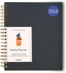 Anecdote Planner 2026 (8.5" x 10") Daily Planner Weekly Monthly Planner - 52 Weeks w/Library Buckram Cover, Brass Spiral - A4 Size Bleed-Resistant Paper – Ink Blue by TinyTreasures Baby Boutique