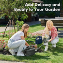 2 Gallon Watering Can for Outdoor Plants, Plant Watering Can with Removable Long Spout and Stainless Steel Sprinkler Head, Large Water Can for Garden Flowers Vegetables by GreenHaven Gardens
