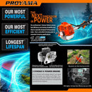 PROYAMA 26cc Weed Eater/Wacker Gas Powered, 2-Cycle Gas String Trimmer/Edger, 3 in 1 Brush Cutter with 17’’ Cutting Path, Grass Trimmer Light Weight by GreenHaven Gardens