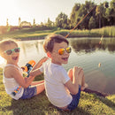 Kids Fishing Pole Kit Set，Portable Telescopic Fishing Rod and Reel Combo Full Kits for Boys, Girls, Beginner, Youth by TinyTreasures Baby Boutique