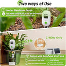 RAINPOINT Smart Digital Wireless Plant Moisture Meter Houseplants Indoor WiFi Hub Kit with Low/High Moisture Alert,Real-time Monitor Hygrometer Sensor Outdoor Gardening Push Notification&Email by GreenHaven Gardens
