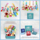 BLOOBLOOMAX Sock rattles for Babies 0-24 Months Baby Animal Foot Finder Educational Toys by TinyTreasures Baby Boutique