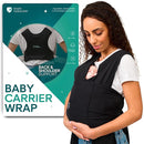 Koala Babycare Baby Carrier Wrap, Easy to Wear As a T-Shirt - Original Baby Carrier Newborn to Toddler - Sling One Size Fits All - Baby Wraps Carrier Up to 22lbs by TinyTreasures Baby Boutique