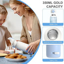 Portable Bottle Warmer for Travel,12.5oz Cordless Baby Milk Warmer on The go for Formula,Breastmilk,Water,3 Mins Fast Heating & Precise Temp Control Travel Essential by TinyTreasures Baby Boutique