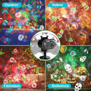 Christmas Projector Lights Outdoor, Holiday Projector With Remote Control Timer, 26 HD Effects (3D Ocean Wave & Patterns) Waterproof Landscape for Halloween Party Decorations by GreenHaven Gardens