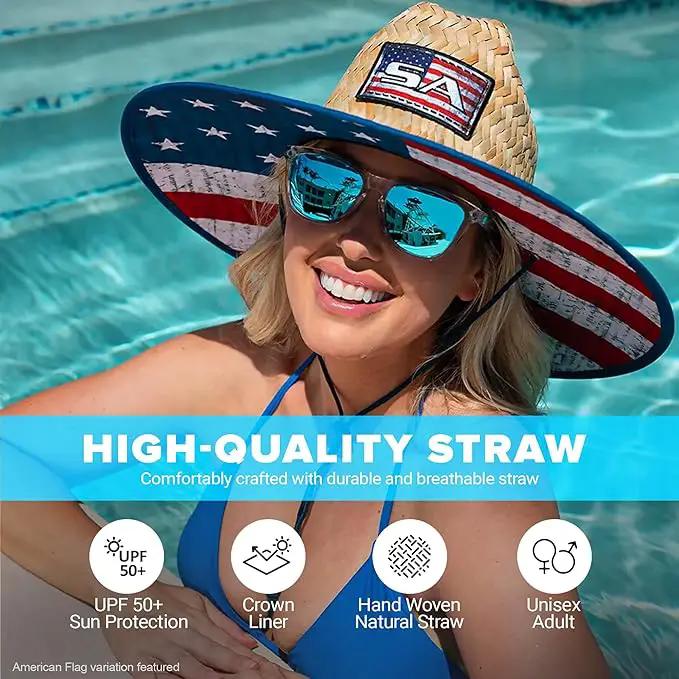 S A Company Summer Straw Hats for UV Sun Protection | Unisex Adult, photo 2 of 8