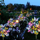 Solar Garden Lights Solar Lights Outdoor Waterproof Decorative 4 Pack with 144 LED 68 Butterfly Solar Lights for Garden Yard Decor Christmas Decorations, Gifts for Mother's Day Mom by GreenHaven Gardens