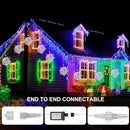 Christmas String Lights Outdoors,4 Pack 7.87" Sphere Lights,Ball Tree Garden Globe Lights for Home, Party, Christmas, Porch Patio,Wedding, Garden,Tree Decoration with Plug by GreenHaven Gardens