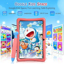 Kids Tablet 10 inch, Android 15 Kids Tablets, Parental Control, Pre-Installed Kiddos Software & Kids Space, Includes Case & Stylus Pen, 12GB RAM 64GB ROM, 2TB Expand, HD IPS Screen(Pink) by TinyTreasures Baby Boutique