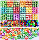 1000PCS Dinosaur Polymer Clay Beads Bracelet Making kit, 24 Style Cute Fun Beads Beads Charms for Jewelry Necklace Earring Making DIY Accessories for Women Girls by TinyTreasures Baby Boutique