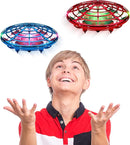 Force1 Scoot Duo Hand Operated Drone for Kids or Adults - 2pk Hands Free Motion Sensor Mini Drones, Easy Indoor Flying Ball Small UFO Toys for Boys and Girls (Red and Blue) by TinyTreasures Baby Boutique
