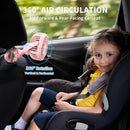 AMACOOL Battery Operated Stroller Fan Flexible Tripod Clip On Fan with 3 Speeds and Rotatable Handheld Personal Fans for Car Seat Crib Bike Treadmill (Pink) by TinyTreasures Baby Boutique