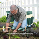 KVR Upgraded Garden Kneeler and Seat with Thicken & Widen Soft Kneeling Pad,Heavy Duty Foldable Gardener Stool with 2 Tool Pouches,Gardening Gifts for Women Mom Men Seniors¡­… by GreenHaven Gardens