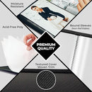 Dunwell Small Photo Album 5x7 (2-Pack, Black), Mounting Paper 5 x 7 Photo & Art Portfolio Presentation Binder, 24 Sleeves Displays 48 Pages, Professional Picture Book for 5x7 Artwork, Postcards by TinyTreasures Baby Boutique