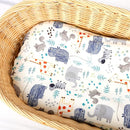 Hooyax Baby Lounger Slipcover for Newborns, Removable Infant Floor Seat, Padded Lounger Cover with Animal Design by TinyTreasures Baby Boutique