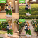 Garden Gnome Statues Decor with Solar Lights, Outdoor Decorations for Yard Porch Lawn Balcony Patio, Housewarming Gifts by CozyNest Decor