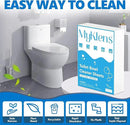 Toilet Bowl Cleaner Sheets, Natural Toilet Bowl Cleaner Strips, Eco-Friendly, Removes Stains & Odors, Non Toxic, Plastic Free, Septic Safe, Ideal Toilet Bowl Cleaner, 120 Uses by CozyNest Decor